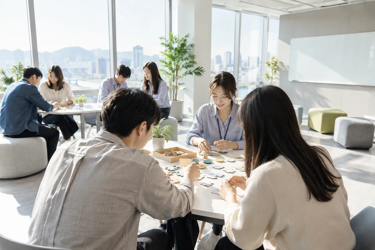 게임형 팀빌딩 프로그램｜처음 만난 팀이 함께 움직이며 어색함을 넘는 법
